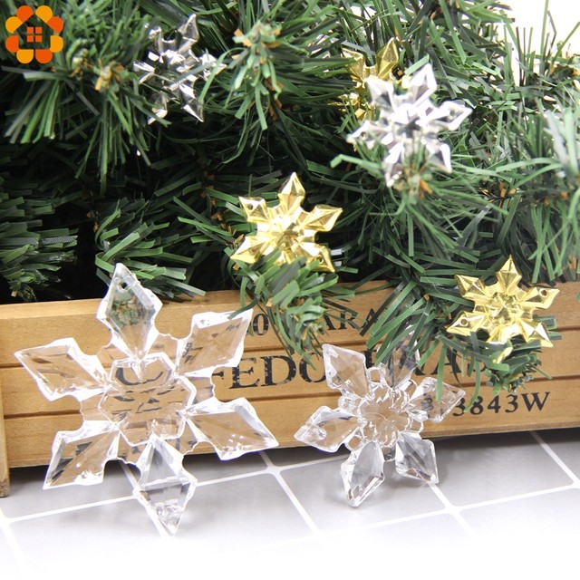 Christmas Ornaments Snowflakes  Silver Snowflakes Decoration - 6pcs -  Aliexpress